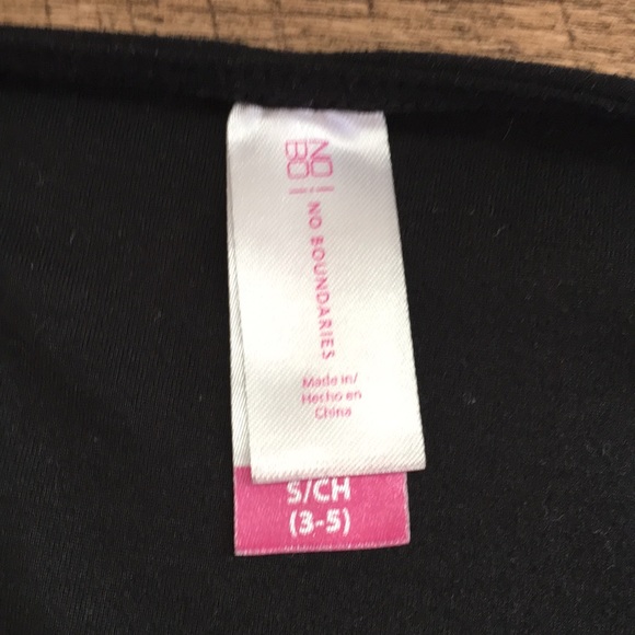 No Boundaries Top Sz S 3-5 ❤️💚🖤 - Picture 9 of 10